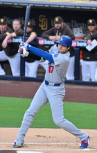 大谷、第１打席で二塁打＝米大リーグ
