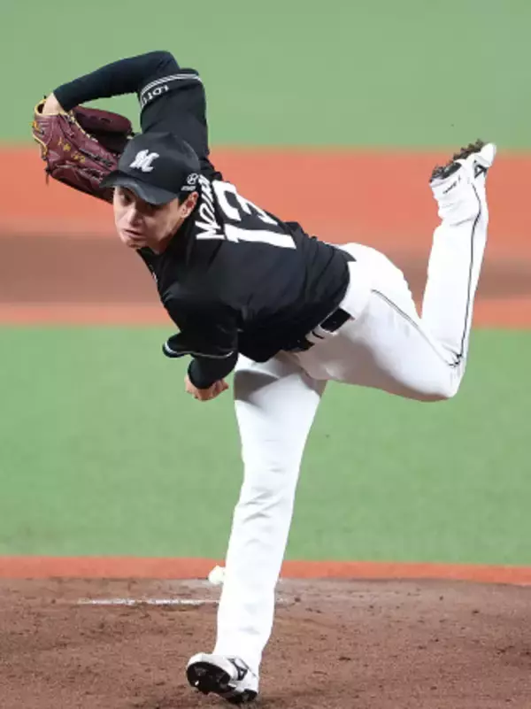 力投する毛利　プロ野球
