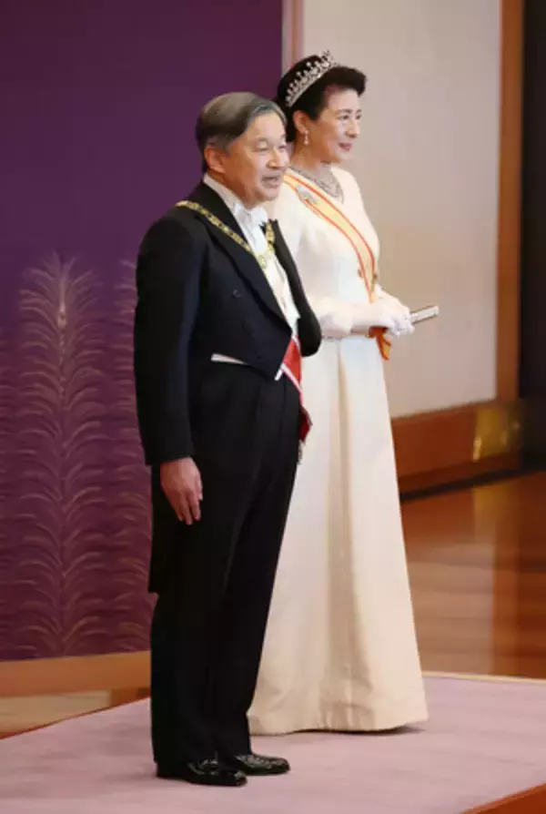 皇居で新年祝賀の儀＝悠仁さま初出席