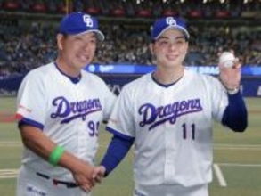 プロ初勝利の中西　プロ野球