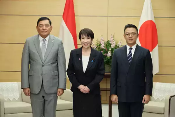 高市首相、インドネシア外相らと面会