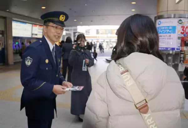 情報提供を求める成城署長