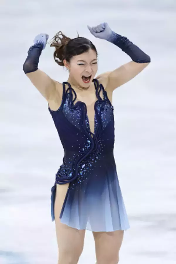 演技を終えた坂本　五輪