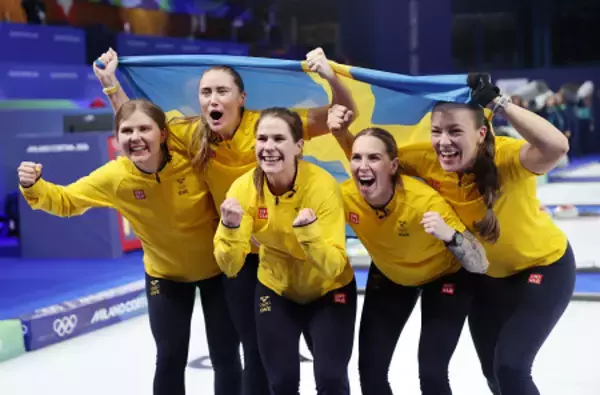 スウェーデン、４度目金　五輪