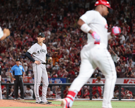 打たれた泉　プロ野球