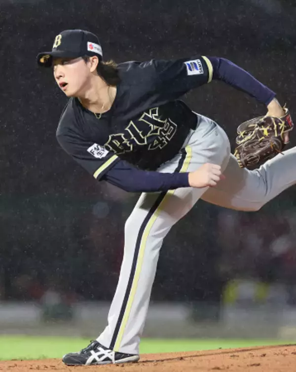 力投する片山　プロ野球