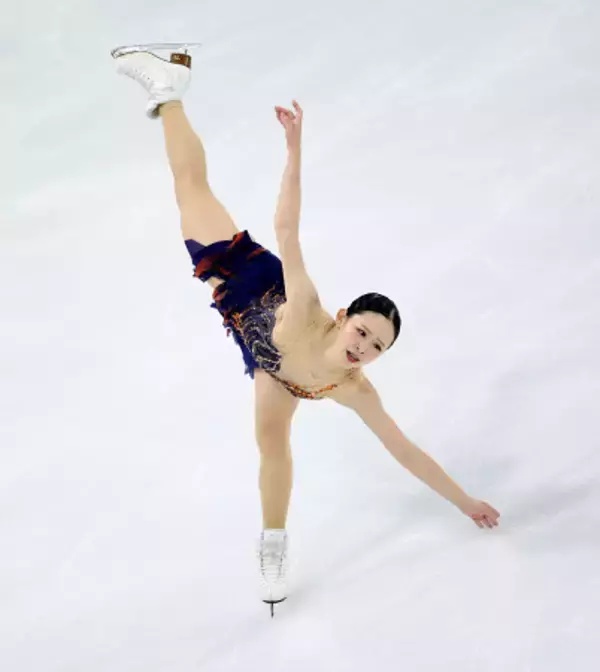 青木祐奈は４位　フィギュアＧＰ