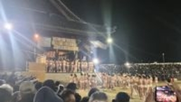 裸祭りに参加の男性死亡