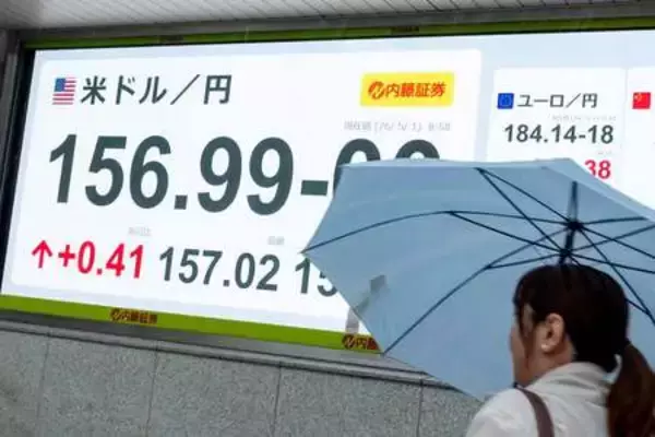 円急騰、一時１５５円台＝政府・日銀が為替介入か―三村財務官「コメントしない」