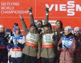 日本、団体戦初Ｖ＝フライング世界選手権