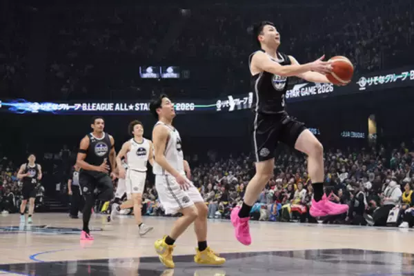 Ｂリーグオールスター、渋谷の田中大貴がＭＶＰ＝初出場の富永啓生３１得点