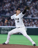 「力投する高橋宏　野球」の画像1