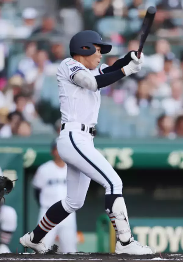 開原の適時打　高校野球