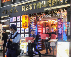 覚醒剤所持か、ベトナム人８人逮捕＝大阪・ミナミのビルで―府警