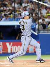 大山の適時打　プロ野球