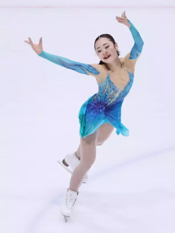 島田、史上初の５連覇　フィギュア