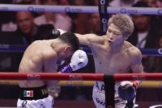 攻める井上尚　ボクシング