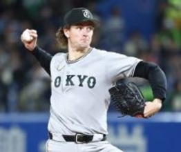 力投するウィットリー　プロ野球