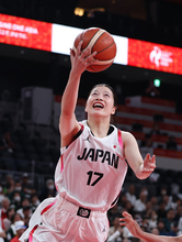 三田のシュート　アジア大会