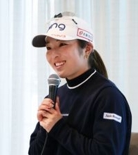 「まさか自分が取れるとは」＝佐久間の一問一答―エリエール女子ゴルフ