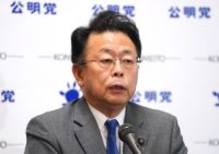 公明、暫定予算に賛成へ