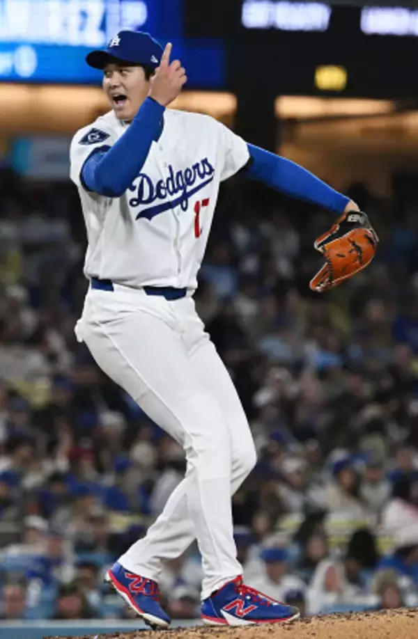 三振を奪った大谷　大リーグ