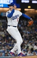 三振を奪った大谷　大リーグ