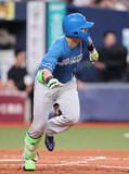 「清宮幸の適時二塁打　プロ野球」の画像1