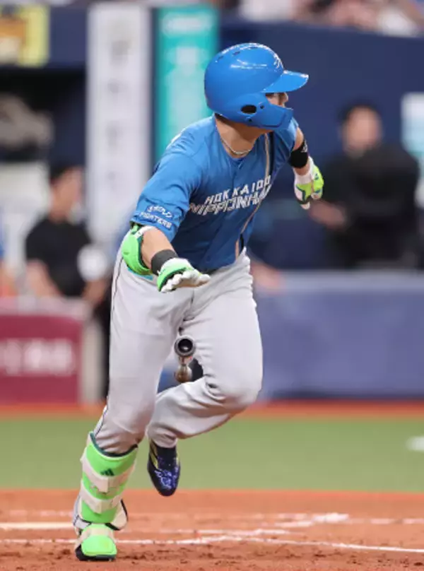 清宮幸の適時二塁打　プロ野球