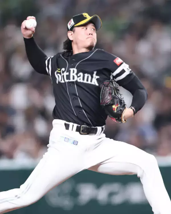 力投する上茶谷　プロ野球