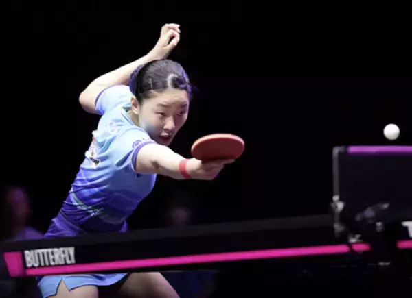 打ち合いで中国勢圧倒＝張本美和、感慨深い頂点―卓球ＷＴＴ横浜大会