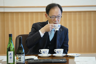 地酒の風味をコーヒーに