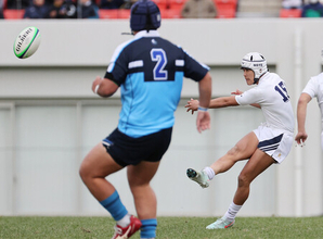 桐蔭学園の曽我、見事な先制ＤＧ＝高校ラグビー