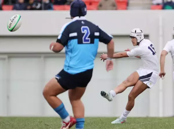 桐蔭学園の曽我、見事な先制ＤＧ＝高校ラグビー