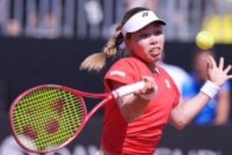 世界８位に挑み収穫＝坂詰姫野「先々はトップで」―女子テニス