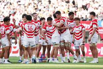日本がカナダ下す　ラグビー