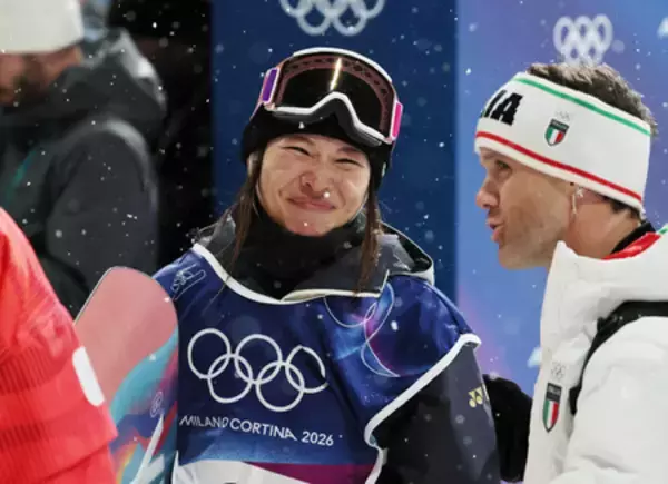 冨田せな、感謝の滑り＝スノーボード〔ミラノ・コルティナ五輪〕