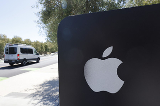 米アップル、一時５兆ドル突破