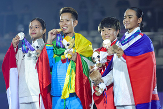 銅メダルの坂本　アジア大会