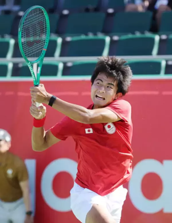 松岡隼、ロス五輪に前進＝アジア大会・テニス