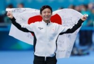 笑顔の高木　五輪