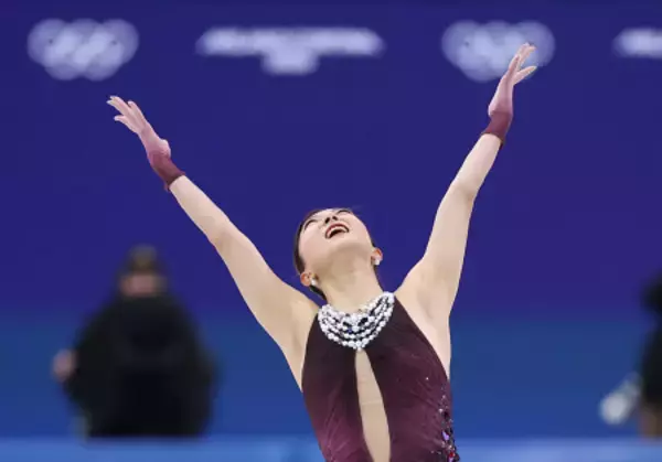 フリーを終えた坂本　五輪