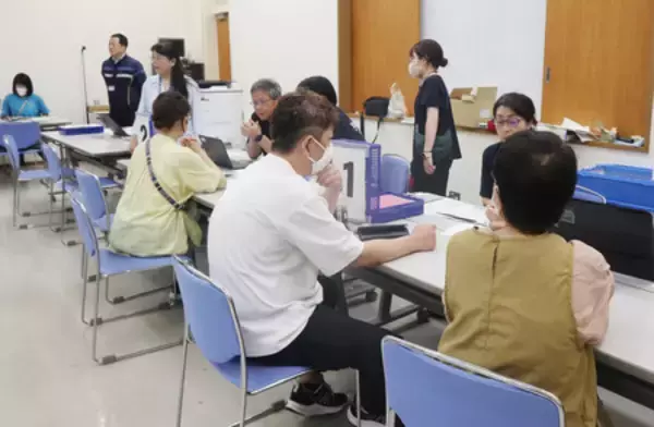「罹災証明書、初めの一歩」＝震度７宇城市、受け付け開始―熊本地震