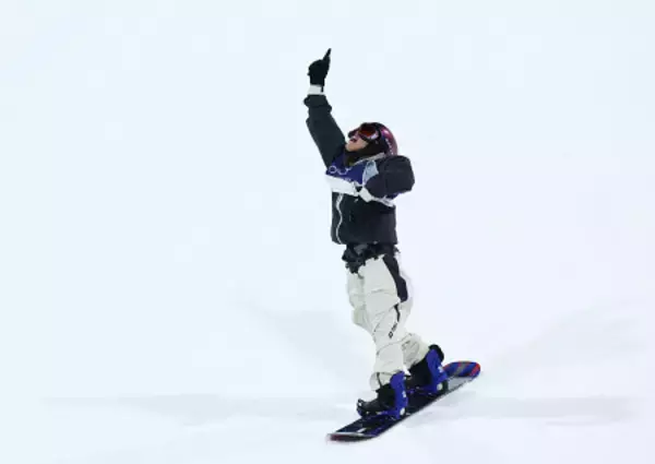 喜ぶ村瀬　五輪