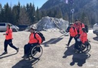 アルペン日本勢、選手村入り＝冬季パラ