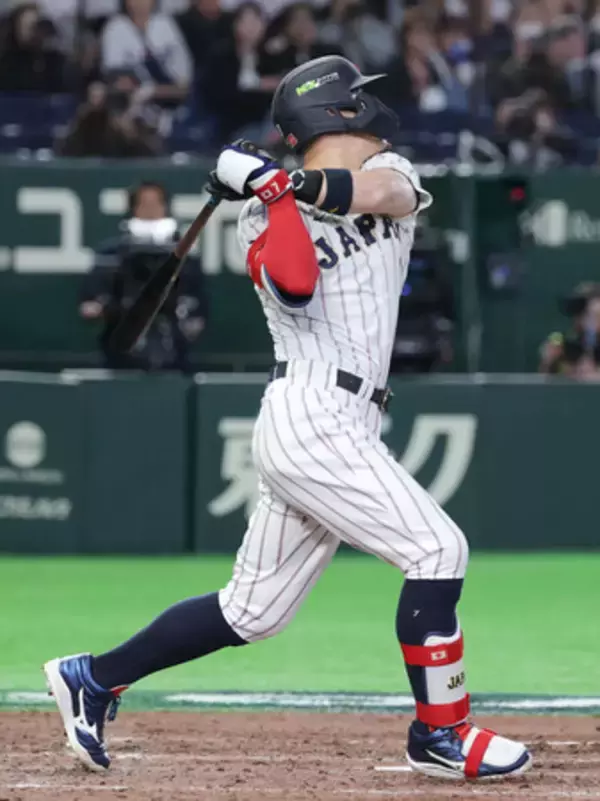 佐藤輝明、代打で貢献＝チームのため「迷いはない」―侍ジャパン・ＷＢＣ