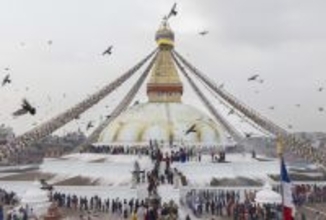 世界遺産に集結