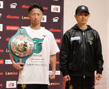 「タイトルマッチに臨む井上拓と井岡」の画像1