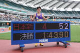 「落合晃、男子８００で日本新＝黒川和樹が４００障害大会新―静岡国際陸上」の画像1