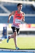 陸上男子１万メートルの青山、念願の「初出場」＝デフリンピック